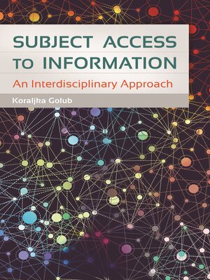 cover image of Subject Access to Information